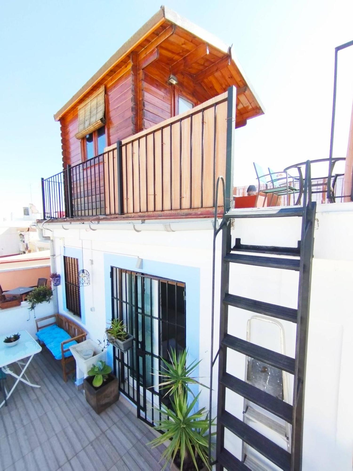 セビリアCasa Gavidia - Duplex With Panoramic Viewアパートメント エクステリア 写真
