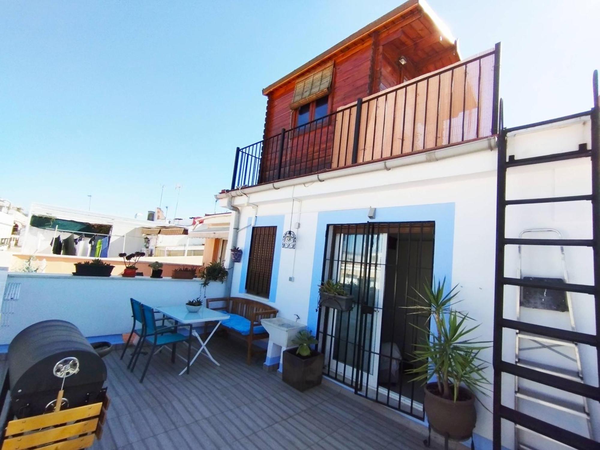 セビリアCasa Gavidia - Duplex With Panoramic Viewアパートメント エクステリア 写真