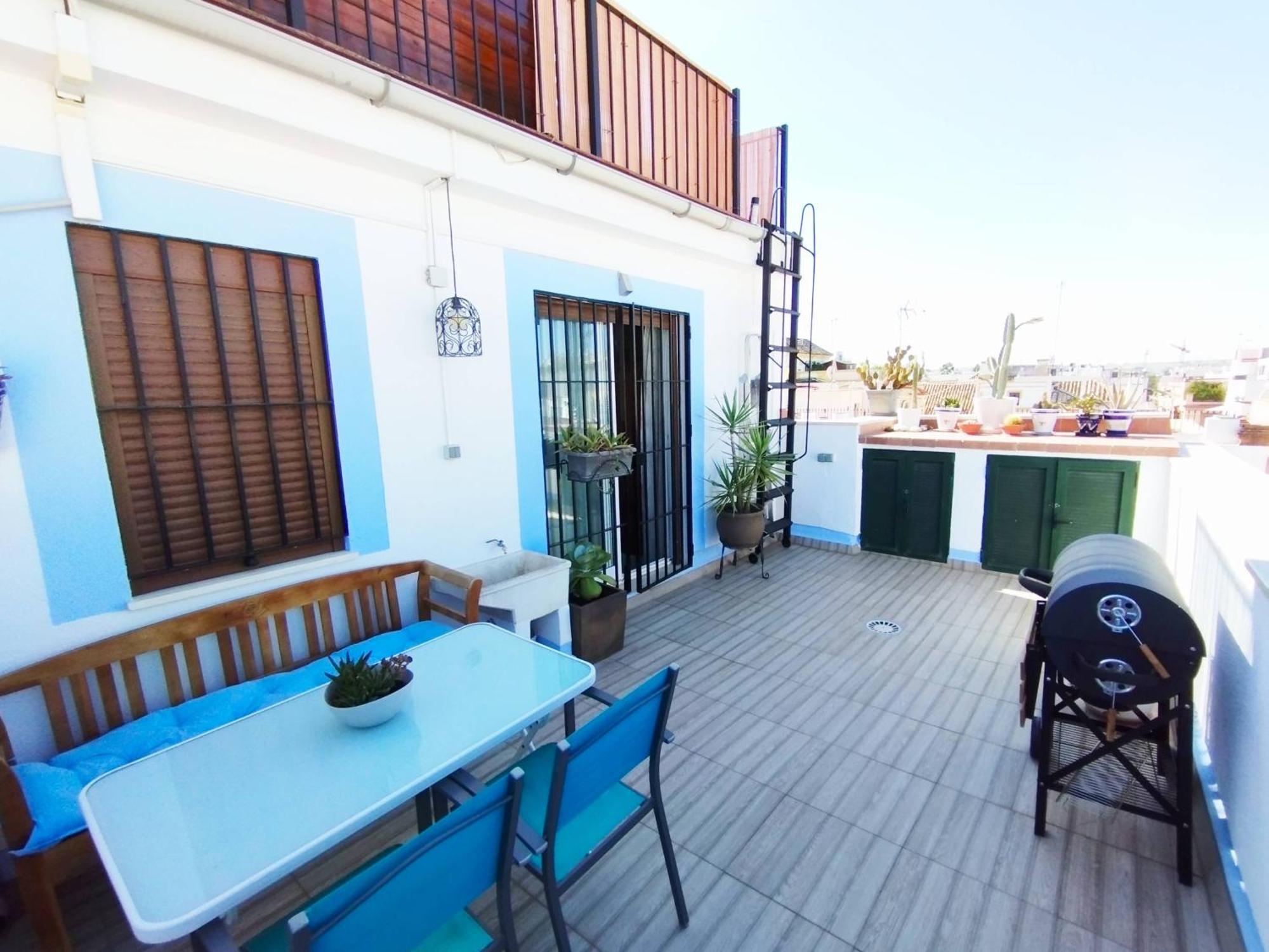 セビリアCasa Gavidia - Duplex With Panoramic Viewアパートメント エクステリア 写真