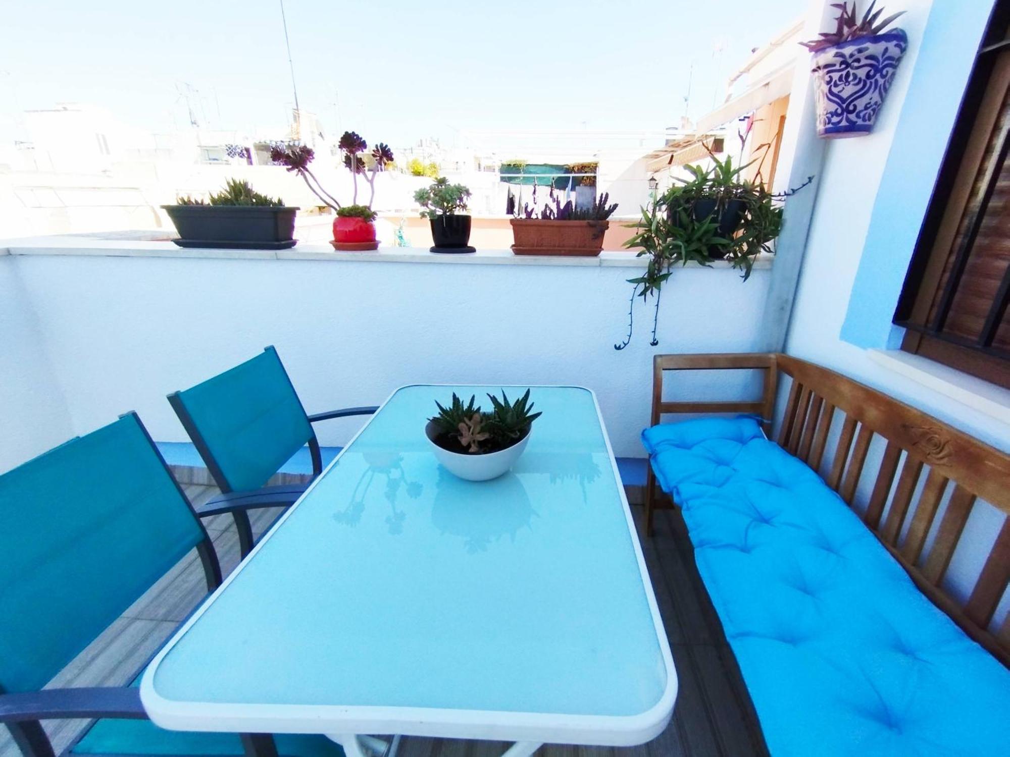 セビリアCasa Gavidia - Duplex With Panoramic Viewアパートメント エクステリア 写真