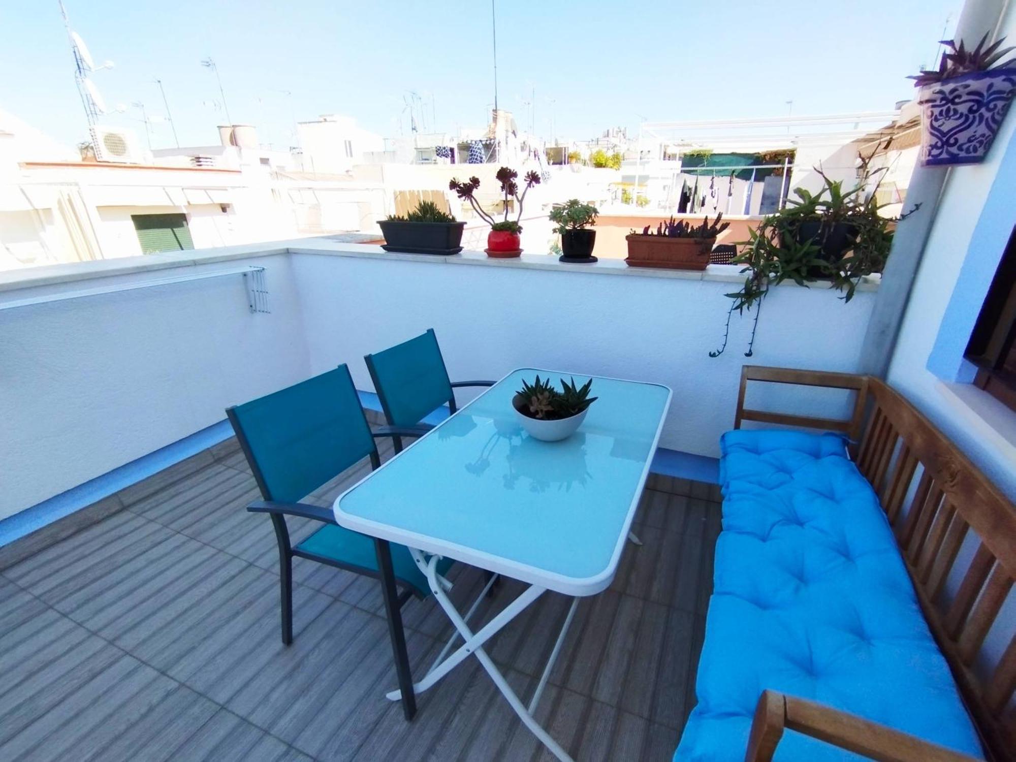 セビリアCasa Gavidia - Duplex With Panoramic Viewアパートメント エクステリア 写真